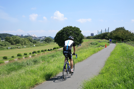 多摩川サイクリング